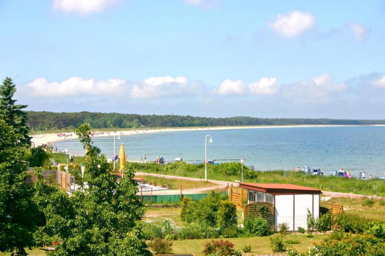 Strandvilla Boeck Fewo 10 Strandnah, Balkon, Meerblick Glowe Exterior foto